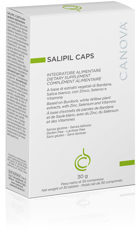 CANOVA SALIPIL CAPS 30 COMPRESSE NUOVA CONFEZIONE - Farma Nice