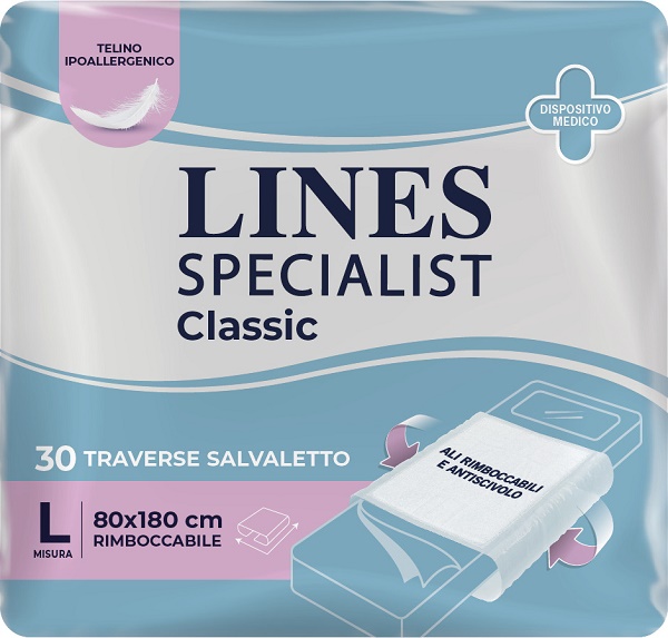 TRAVERSA LINES SPECIALIST CLASSIC 80X180 CM 30 PEZZI - Farma Nice