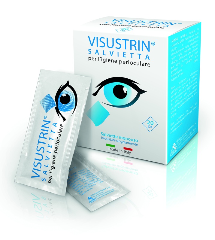 VISUSTRIN SALVIETTA OCULARE 20 PEZZI - Farma Nice