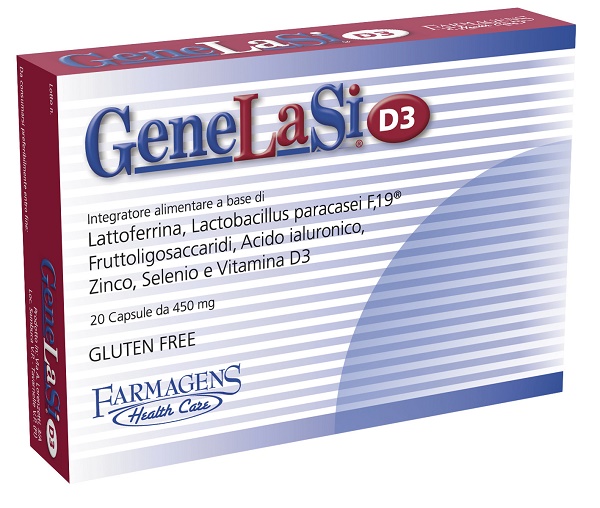 GENELASI D3 20 CAPSULE 450 MG - Farma Nice