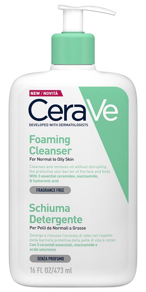 CERAVE SCHIUMA DETERGENTE VISO 473 ML - Farma Nice