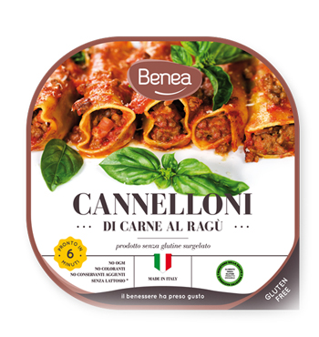 BENEA CANNELLONI AL RAGU' SURGELATI SENZA GLUTINE 300 G - Farma Nice