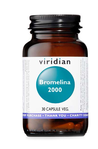 VIRIDIAN BROMELINA 2000 30 CAPSULE - Farma Nice