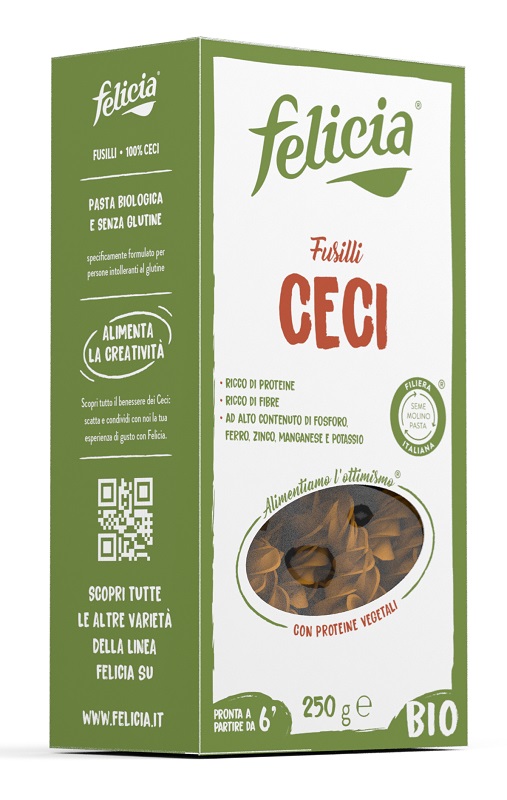 FELICIA BIO FUSILLI CECI 250 G - Farma Nice
