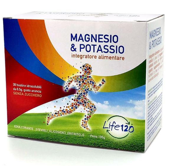 MAGNESIO E POTASSIO 30 BUSTINE - Farma Nice