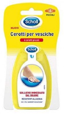 SCHOLL CEROTTI PER VESCICHE PICCOLI 6 PEZZI - Farma Nice
