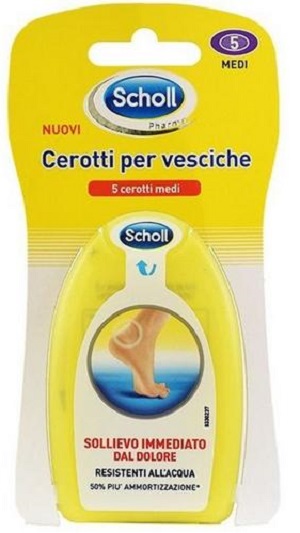 SCHOLL CEROTTI PER VESCICHE MEDIO 5 PEZZI - Farma Nice