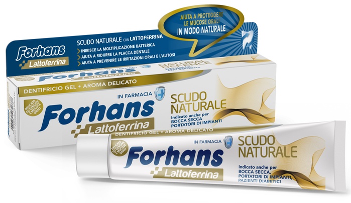 FORHANS DENTIFRICIO SCUDO NATURALE 75 ML - Farma Nice