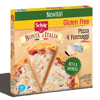 SCHAR SURG PIZZA 4 FORMAGGI 415 G 1 PEZZO - Farma Nice