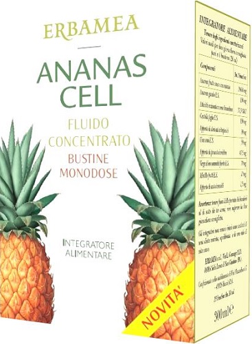 ANANAS CELL FLUIDO CONCENTRATO 15 BUSTINE 20 ML - Farma Nice
