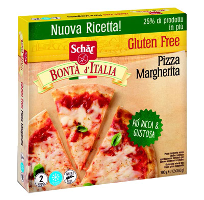 SCHAR SURGELATI PIZZA MARGHERITA BONTA' D'ITALIA 2 X 350 G - Farma Nice