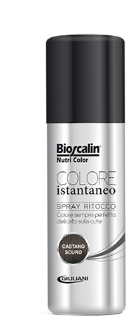 BIOSCALIN NUTRICOLOR SPRAY COLORE ISTANTANEO CASTANO SCURO 75 ML - Farma Nice