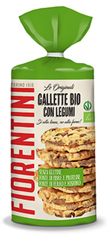 GALLETTE DI MAIS BIO CON LEGUMI 120 G - Farma Nice