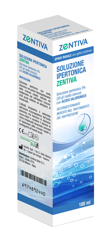 SOLUZIONE IPERTONICA ZENTIVA SPRAY NASALE 100 ML - Farma Nice