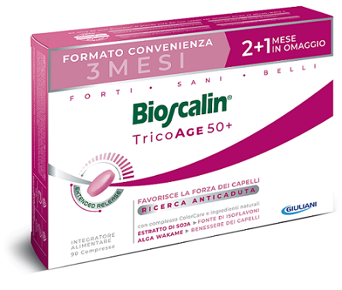 BIOSCALIN TRICOAGE 90 COMPRESSE PROMO - Farma Nice