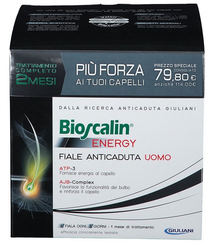 BIOSCALIN ENERGY FIALE DOPPIA TAGLIO PREZZO - Farma Nice