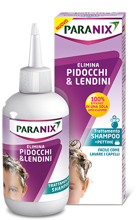 SHAMPOO PARANIX TRATTAMENTO NUOVA FORMULA 200 ML + PETTINE - Farma Nice