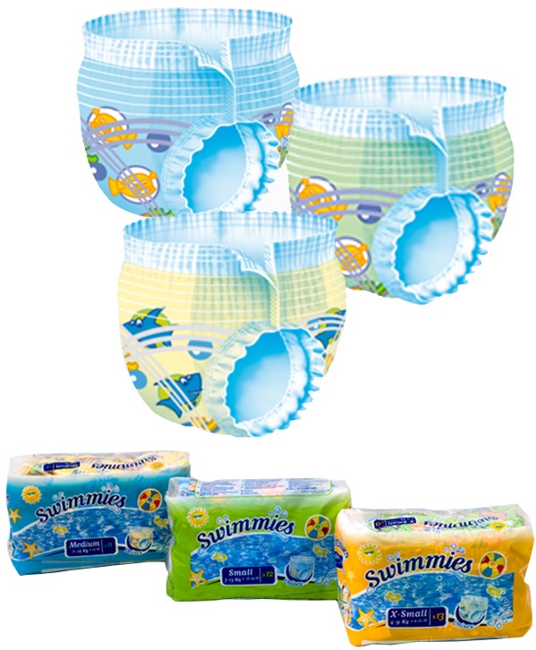 SWIMMIES PANNOLINO PANTS S3 12 KG+ TAGLIA M 11 PEZZI - Farma Nice