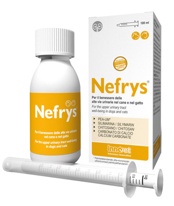 NEFRYS VEG 100 100 ML CON SIRINGA DOSATRICE ALIMENTO COMPLEMENTARE PER CANI E GATTI - Farma Nice
