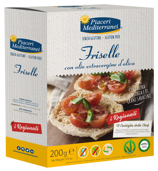 PIACERI MEDITERRANEI FRISELLE 200 G - Farma Nice