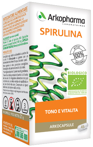 ARKO CAPSULE SPIRULINA BIO 45 CAPSULE - Farma Nice