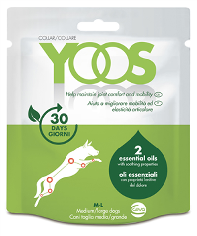 YOOS COLLARE CANE TAGLIA MEDIUM/LARGE A BASE DI OLI ESSENZALI - Farma Nice