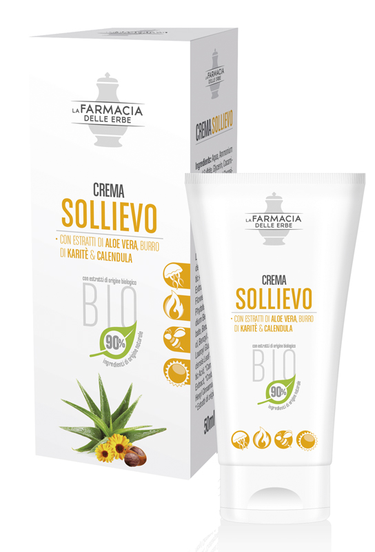 FARMACIA DELLE ERBE CREMA SOLLIEVO ALOE BIO 50 ML - Farma Nice