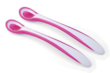SET 2 CUCCHIAI TERMOSENSIBILI ROSA - Farma Nice