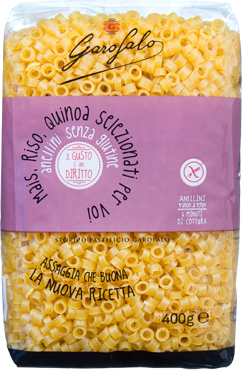 GAROFALO ANELLINI SENZA GLUTINE 400 G - Farma Nice