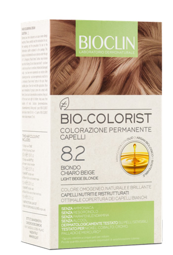 BIOCLIN BIO COLORIST 8,2 BIONDO CHIARO BEIGE - Farma Nice