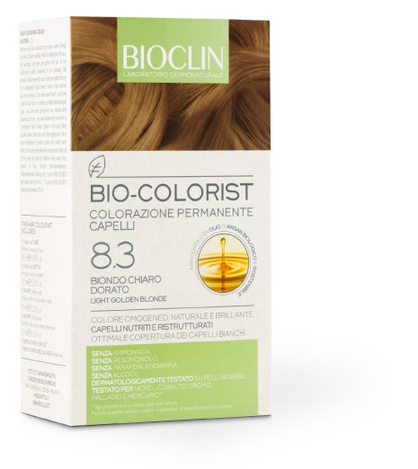 BIOCLIN BIO COLORIST 8,3 BIONDO CHIARO DORATO - Farma Nice