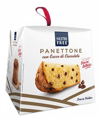 NUTRIFREE PANETTONE GOCCE DI CIOCCOLATO 600 G - Farma Nice