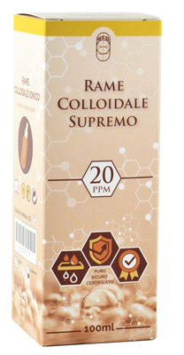RAME COLLOIDALE SUPREMO 20PPM 100 ML - Farma Nice