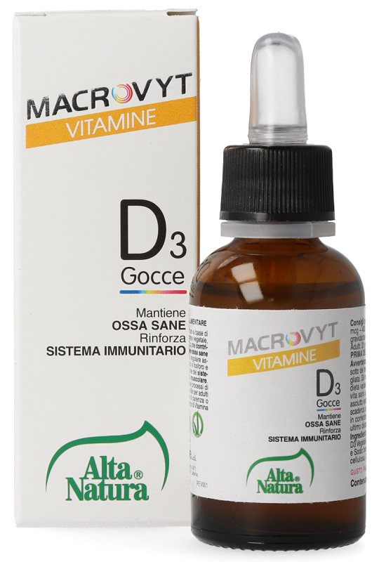 MACROVYT VITAMINA D3 VEG GOCCE 30 ML - Farma Nice