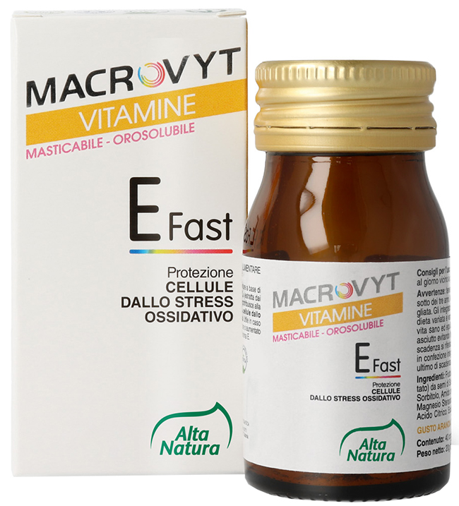 MACROVYT VITAMINA E 40 COMPRESSE FAST - Farma Nice