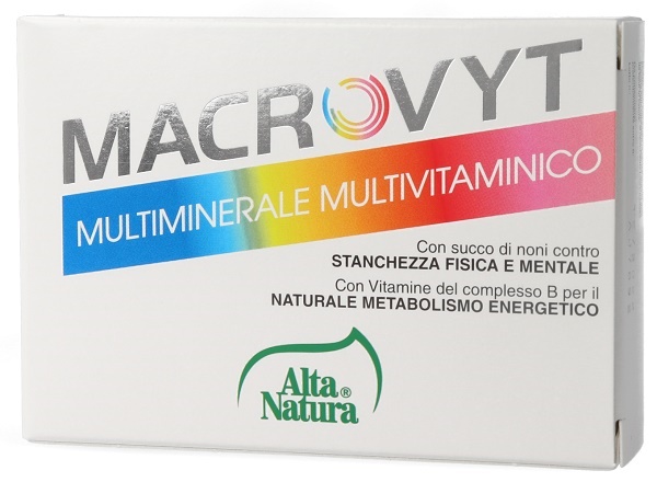 MACROVYT MULTIVITAMINE MULTIMINERALI 30 COMPRESSE - Farma Nice