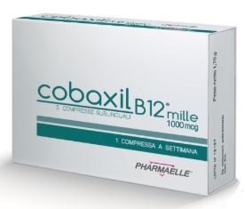 COBAXIL B12 1000 MCG 5 COMPRESSE SUBLINGUALI - Farma Nice