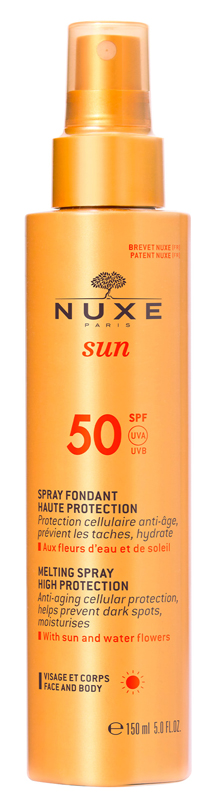 NUXE SUN SPRAY SOLARE VISO E CORPO ALTA PROTEZIONE SPF50 150 ML - Farma Nice