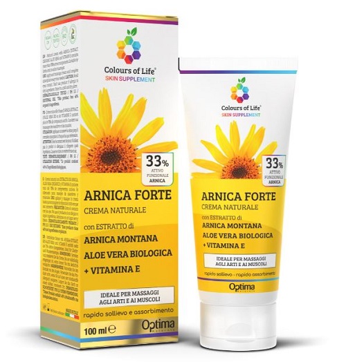 COLOURS OF LIFE SKIN SUPPLEMENT ARNICA FORTE 33% CREMA 100 ML - Farma Nice
