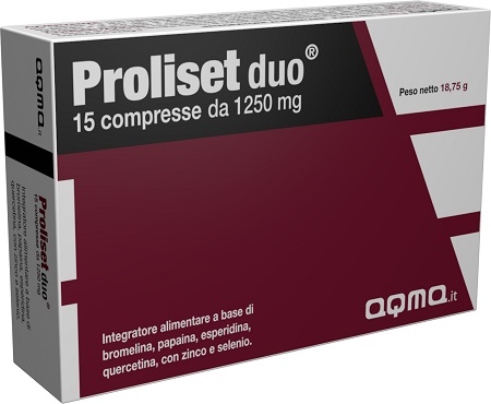 PROLISET DUO 15 COMPRESSE - Farma Nice