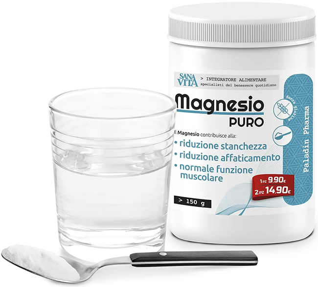 SANAVITA MAGNESIO PURO 150 G - Farma Nice