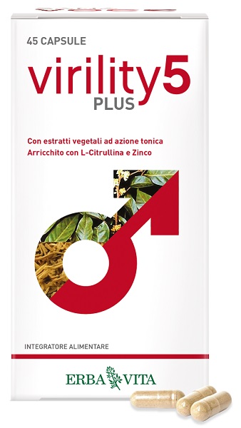 VIRILITY 5 PLUS 45 CAPSULE - Farma Nice