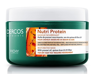 DERCOS NUTRIENTS MASCHERA NUTRI PROTEIN 250 ML - Farma Nice