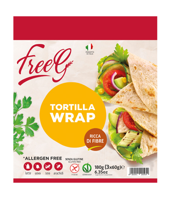 WRAP TORTILLA FREEG 3 X 60 G - Farma Nice