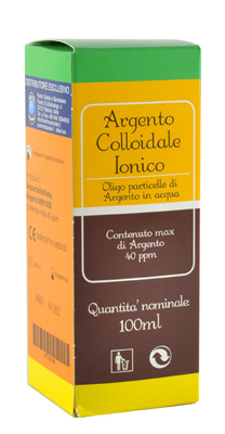 ARGENTO COLLOIDALE IONICO 40PPM CERTIFICATO SPRAY CON CONTAGOCCE 100 ML - Farma Nice