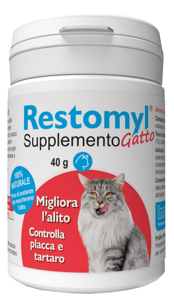 RESTOMYL SUPPLEMENTO GATTO FLACONCINO 40 G - Farma Nice