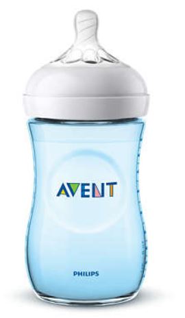 AVENT BIBERON NATURAL PP 330ML AZZURRO SINGLE PACK - Farma Nice