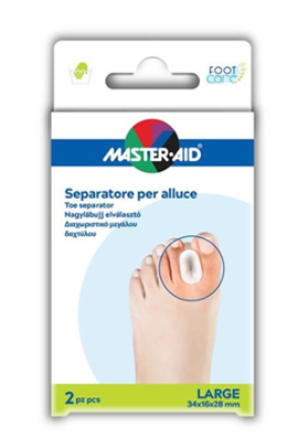 SEPARATORE DITA IN GEL MASTER-AID PER ALLUCE L 2 PEZZI - Farma Nice