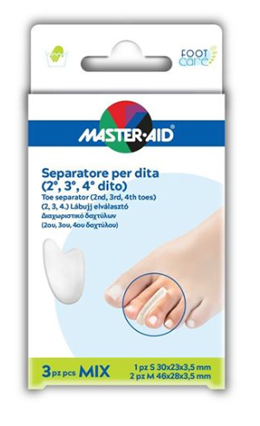 SEPARATORE DITA MASTER-AID 1 S + 2 M 3 PEZZI - Farma Nice