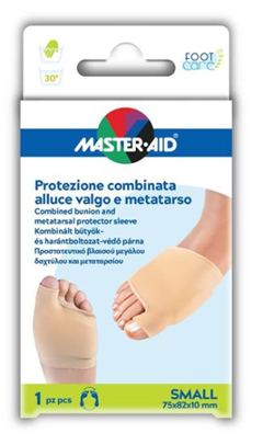 PROTEZIONE MASTER-AID PER ALLUCE VALGO E METATARSO S 1 PEZZO - Farma Nice